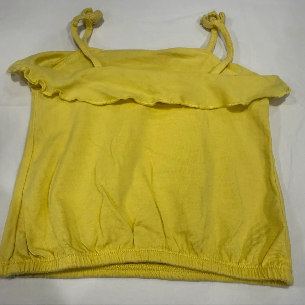 Y2K Old Navy Sunny Yellow Kids Tank Top Size 6-12 months